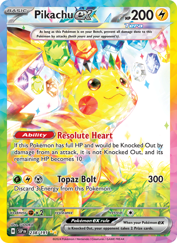 Image for card Pikachu ex