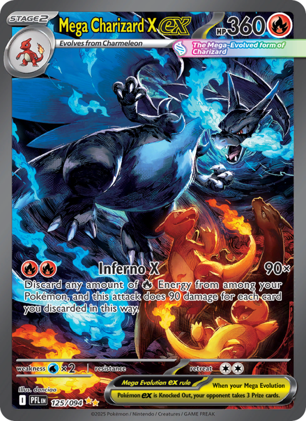 Image for card Mega Charizard X ex