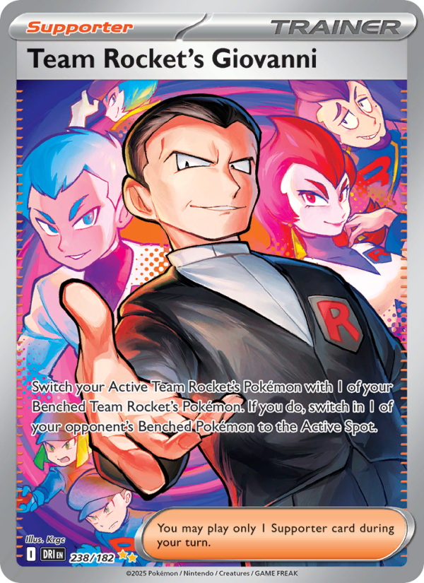 Image for card Team Rocket's Giovanni
