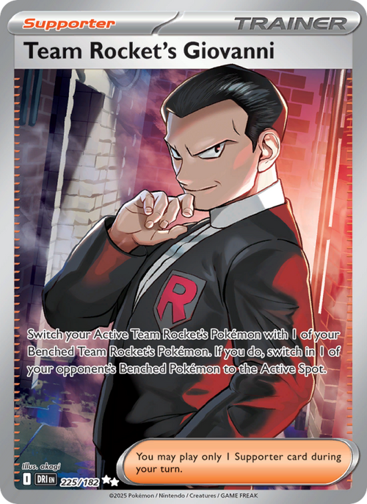 Image for card Team Rocket's Giovanni