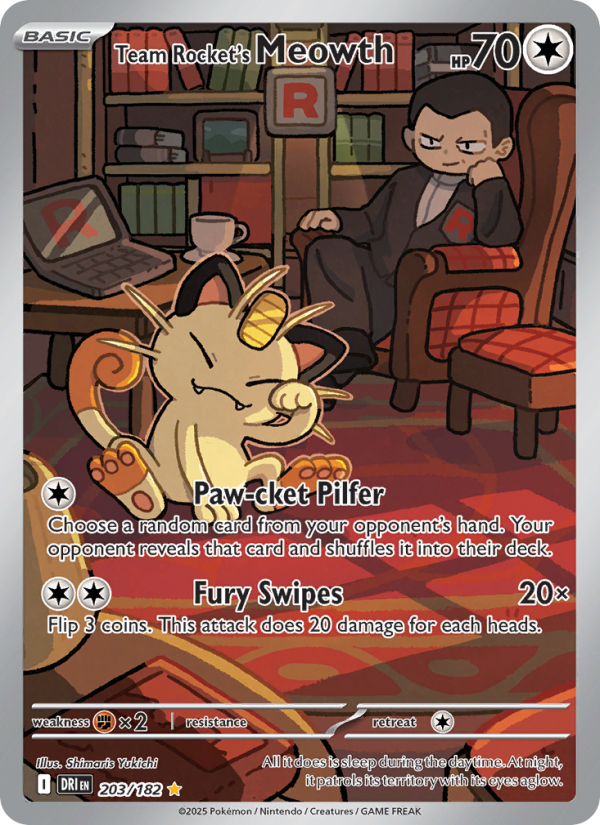 Image for card Team Rocket's Meowth