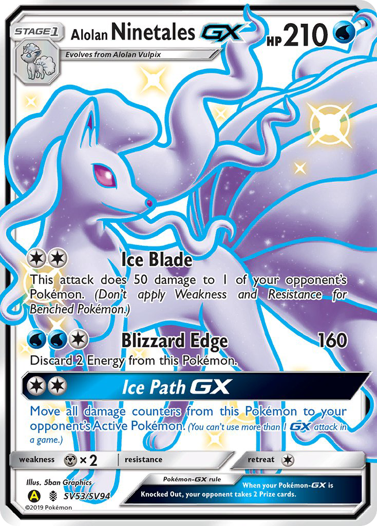 Image for card Alolan Ninetales-GX