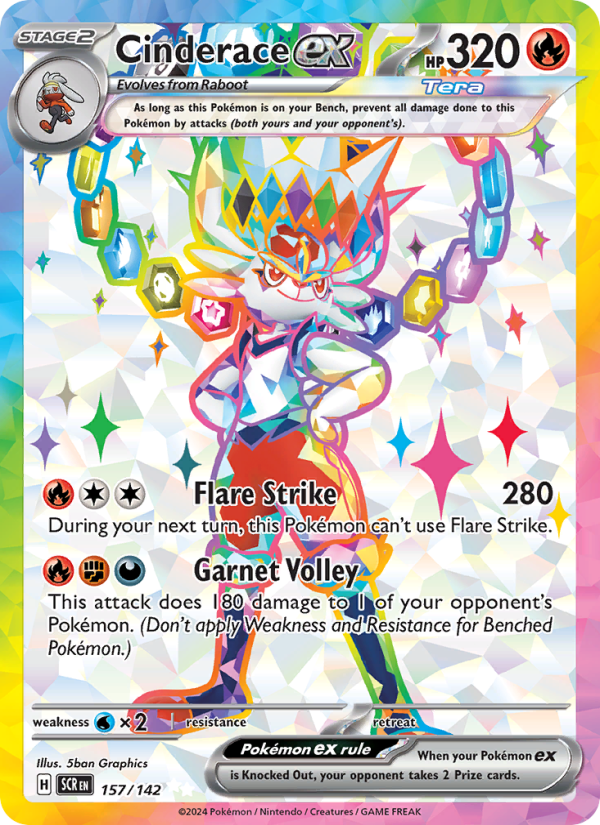 Image for card Cinderace ex