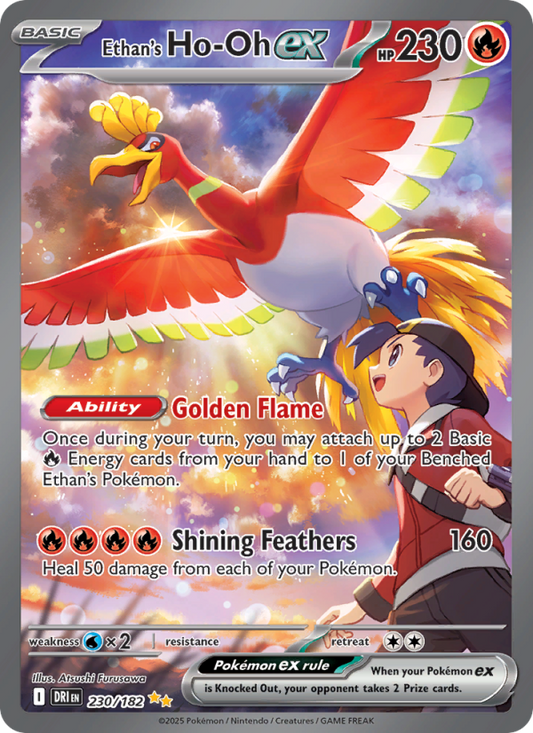 Image for card Ethan's Ho-Oh ex