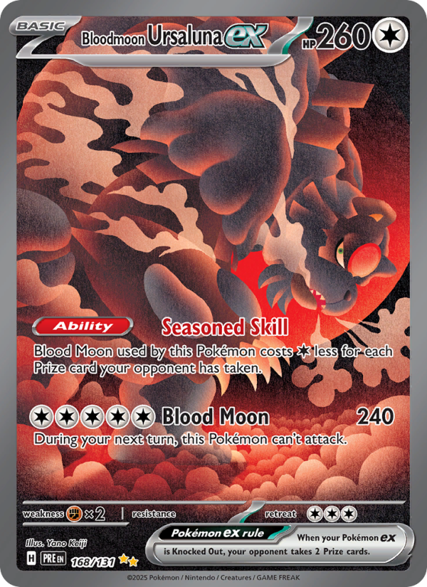 Image for card Bloodmoon Ursaluna ex