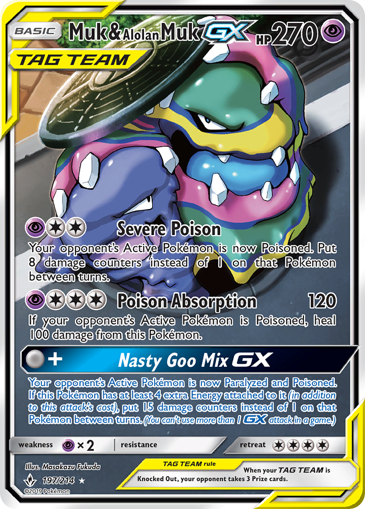 Image for card Muk & Alolan Muk GX