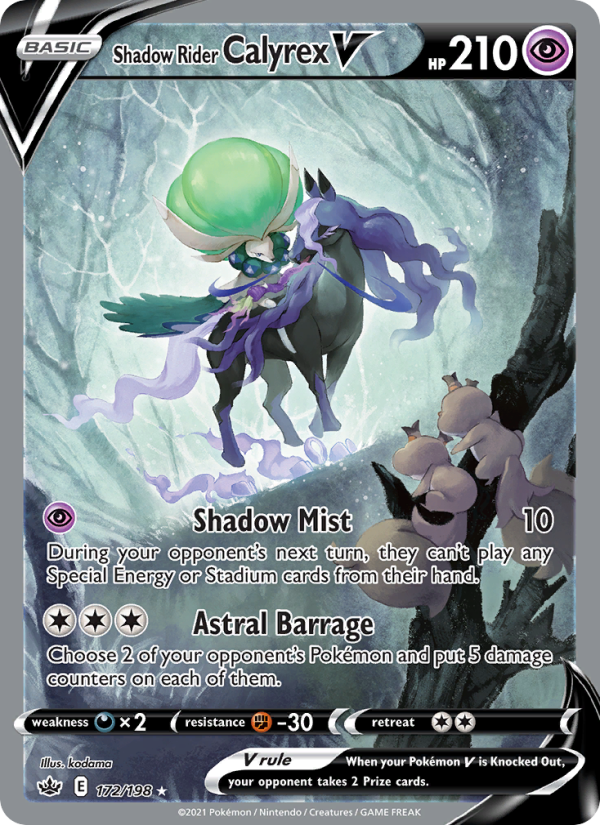 Image for card Shadow Rider Calyrex V