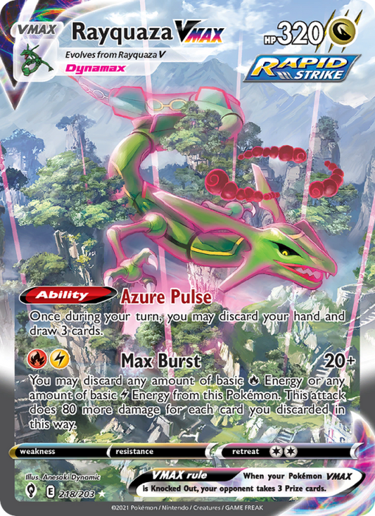 Image for card Rayquaza VMAX