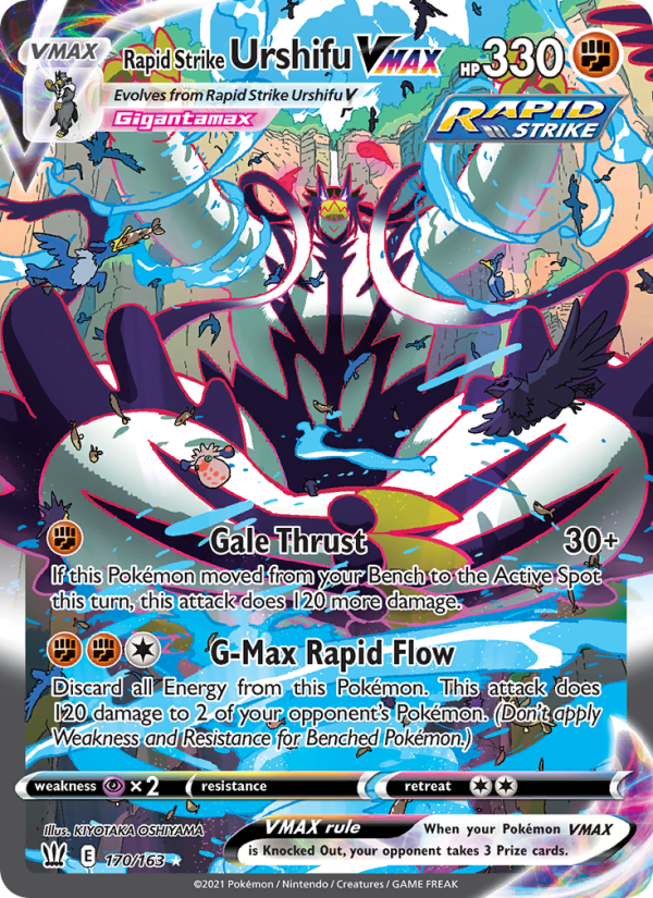 Image for card Rapid Strike Urshifu VMAX