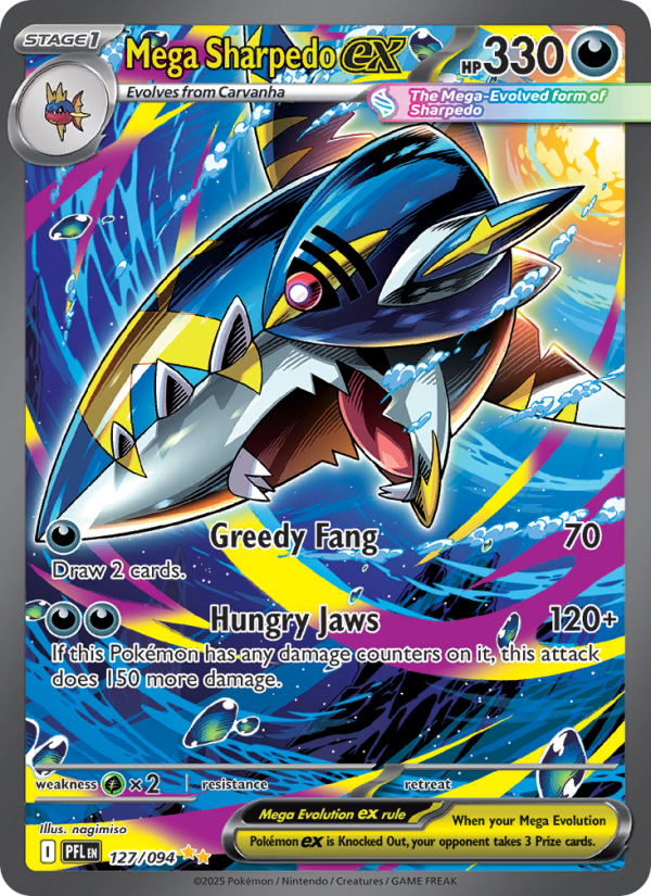 Image for card Mega Sharpedo ex