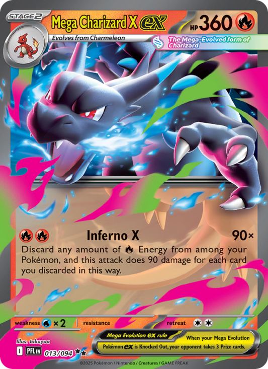 Image for card Mega Charizard X ex