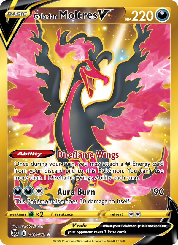Image for card Galarian Moltres V