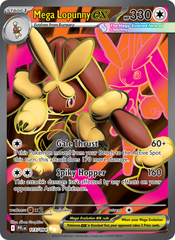 Image for card Mega Lopunny ex