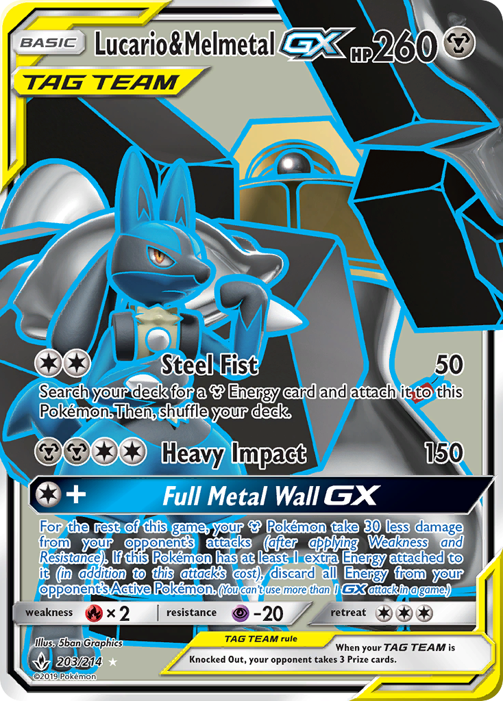 Image for card Lucario & Melmetal GX