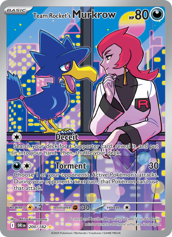 Image for card Team Rocket's Murkrow