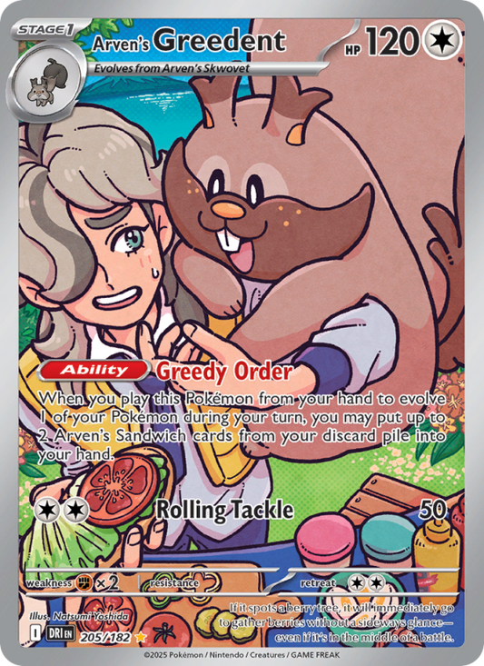 Image for card Arven's Greedent