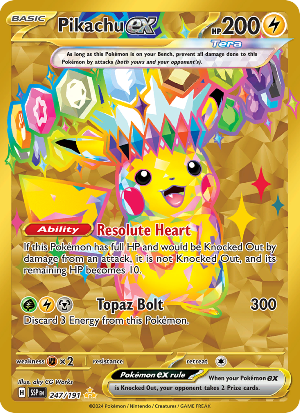 Image for card Pikachu ex