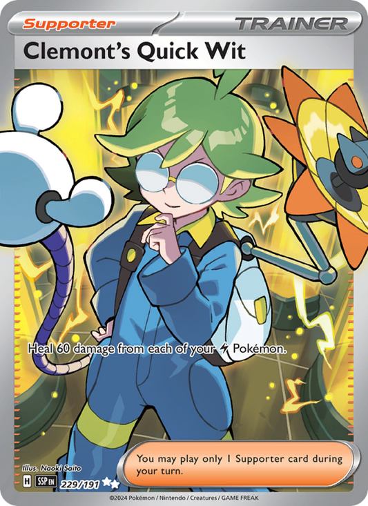 Image for card Clemont's Quick Wit
