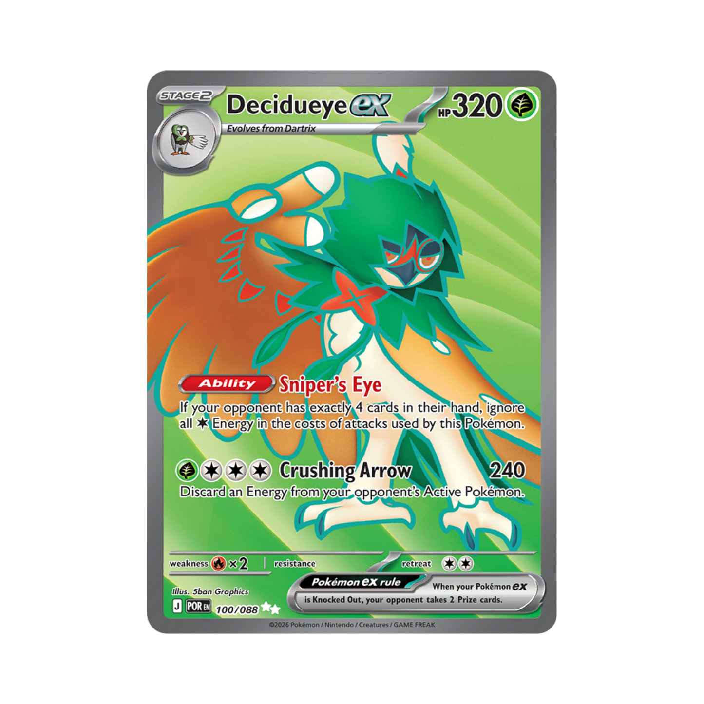 Image for card Decidueye ex