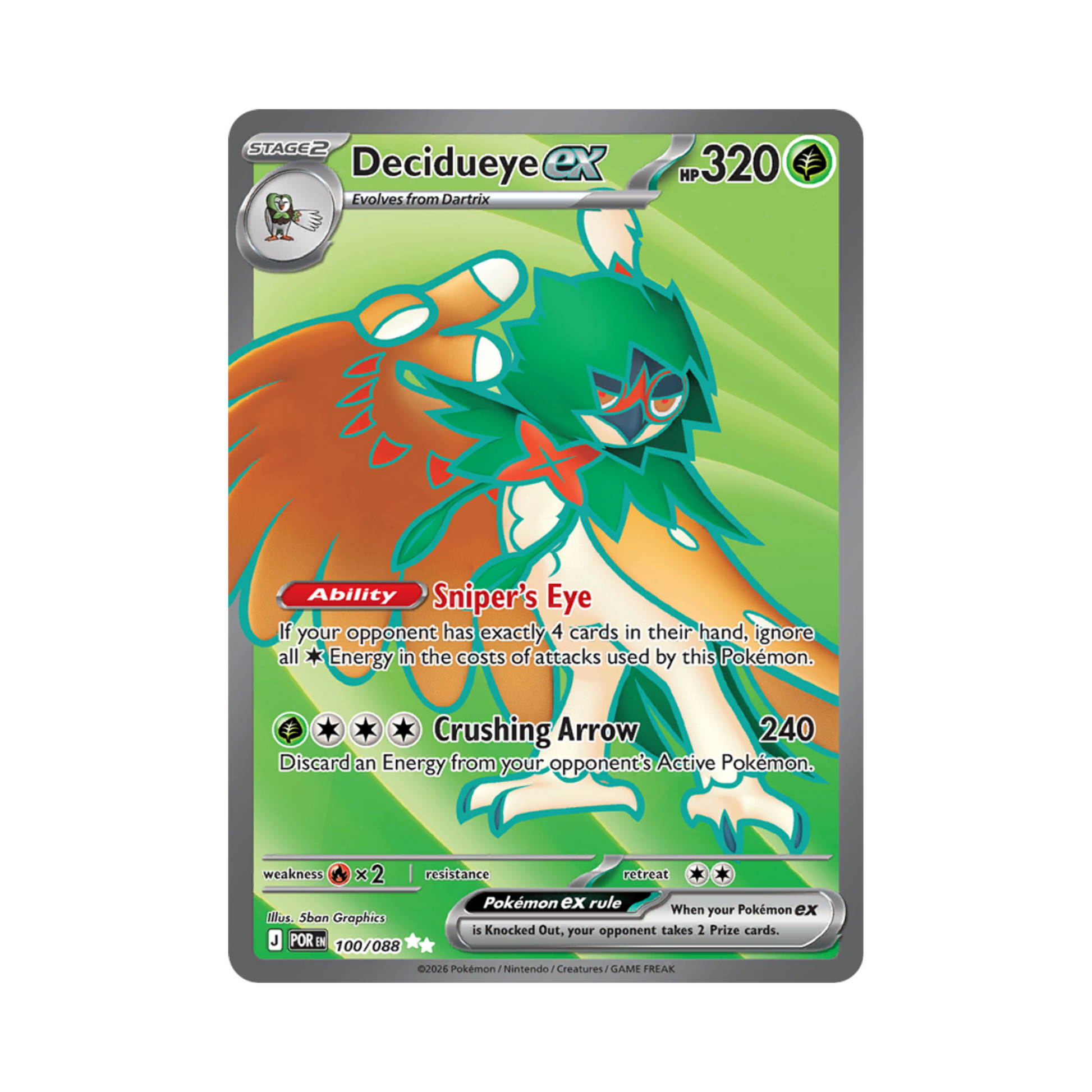 Image for card Decidueye ex
