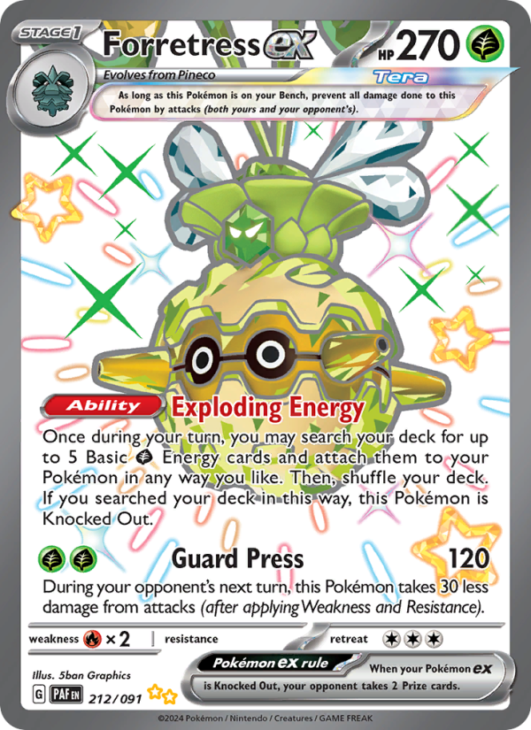 Image for card Forretress ex