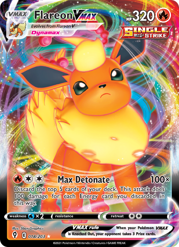 Image for card Flareon VMAX