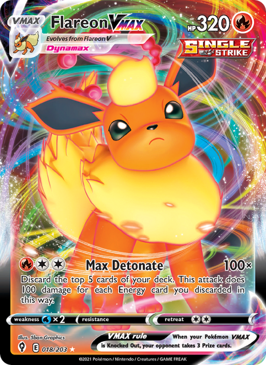 Image for card Flareon VMAX