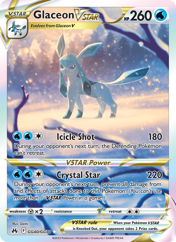 Image for card Glaceon VSTAR