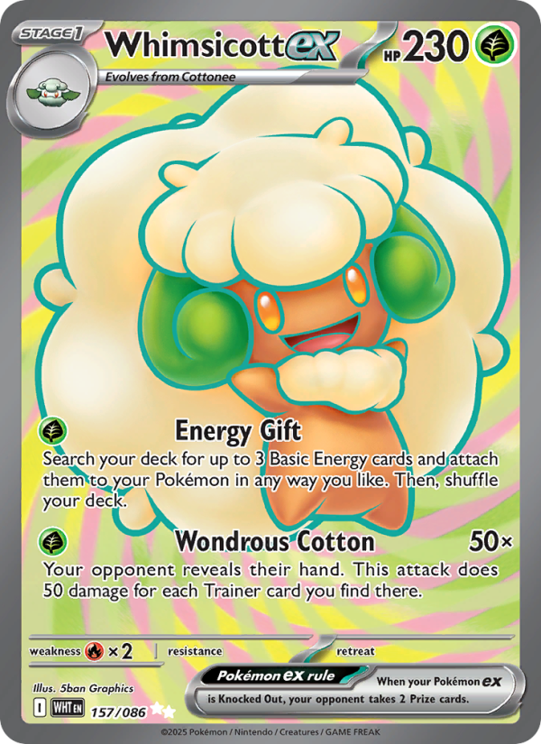 Image for card Whimsicott ex