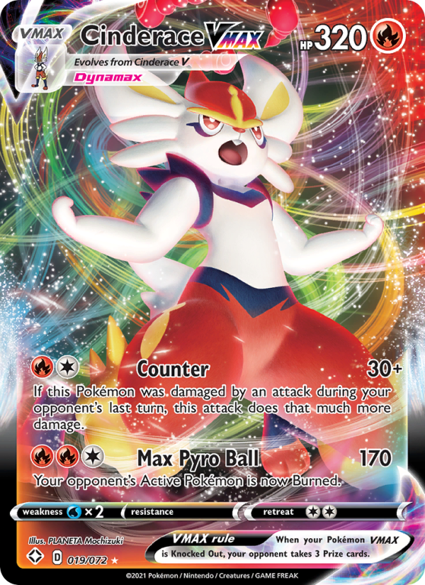 Image for card Cinderace VMAX