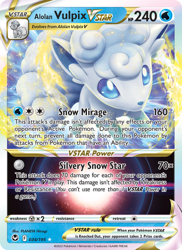 Image for card Alolan Vulpix VSTAR