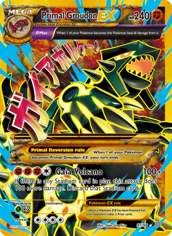 Image for card Primal Groudon EX