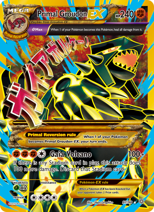 Image for card Primal Groudon EX
