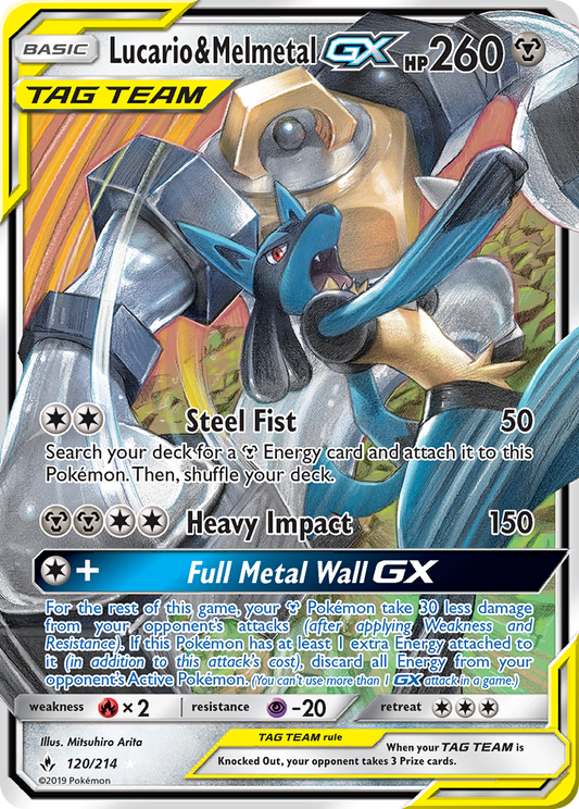 Image for card Lucario & Melmetal GX