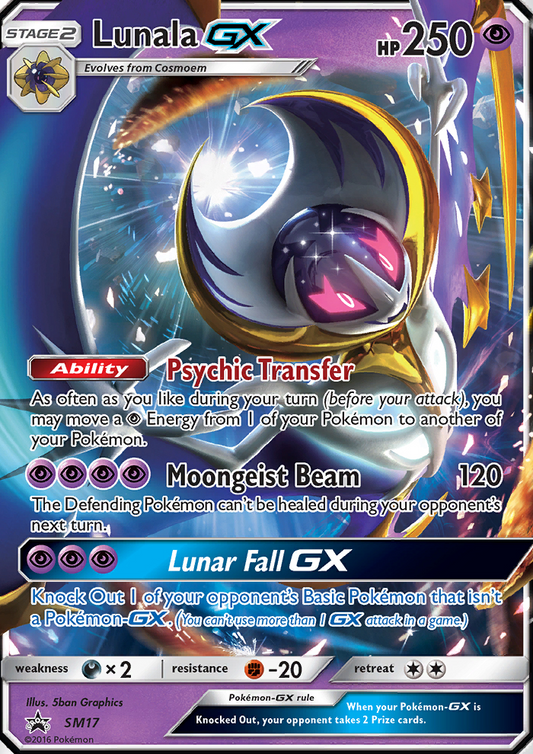 Image for card Lunala GX