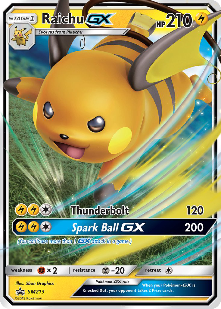 Image for card Raichu GX