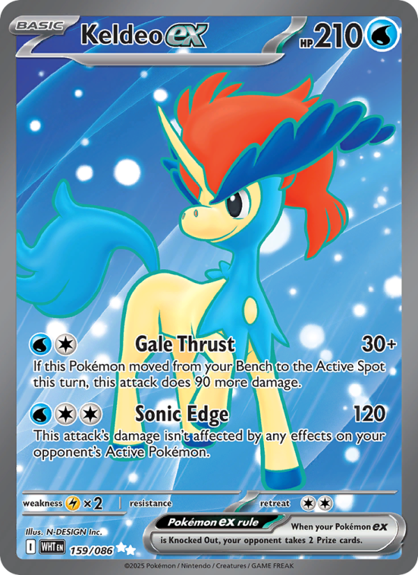 Image for card Keldeo ex