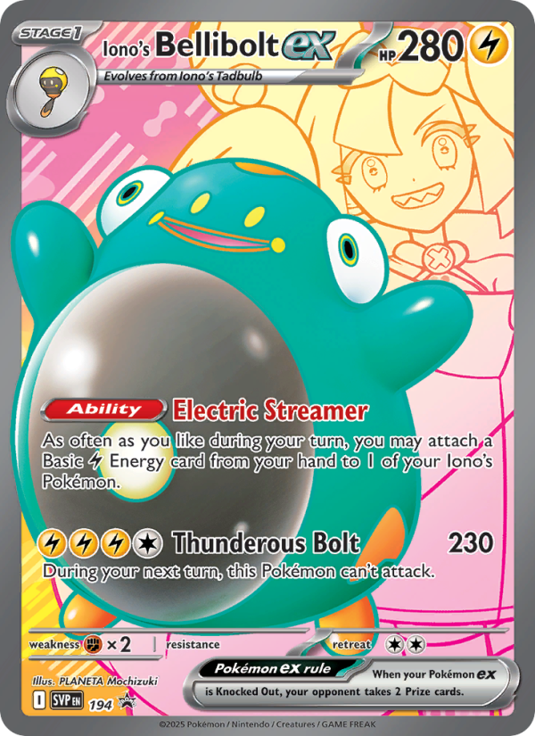 Image for card Iono's Bellibolt ex