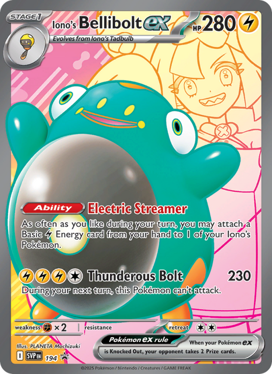 Image for card Iono's Bellibolt ex