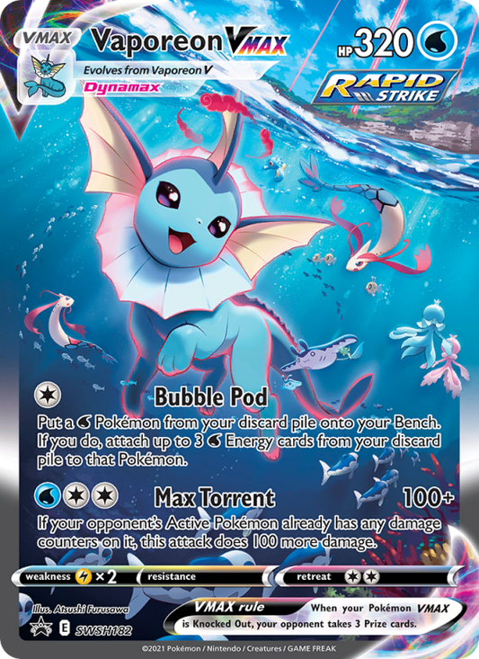 Image for card Vaporeon VMAX