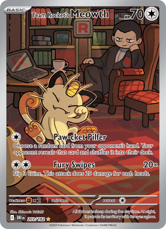 Image for card Team Rocket's Meowth