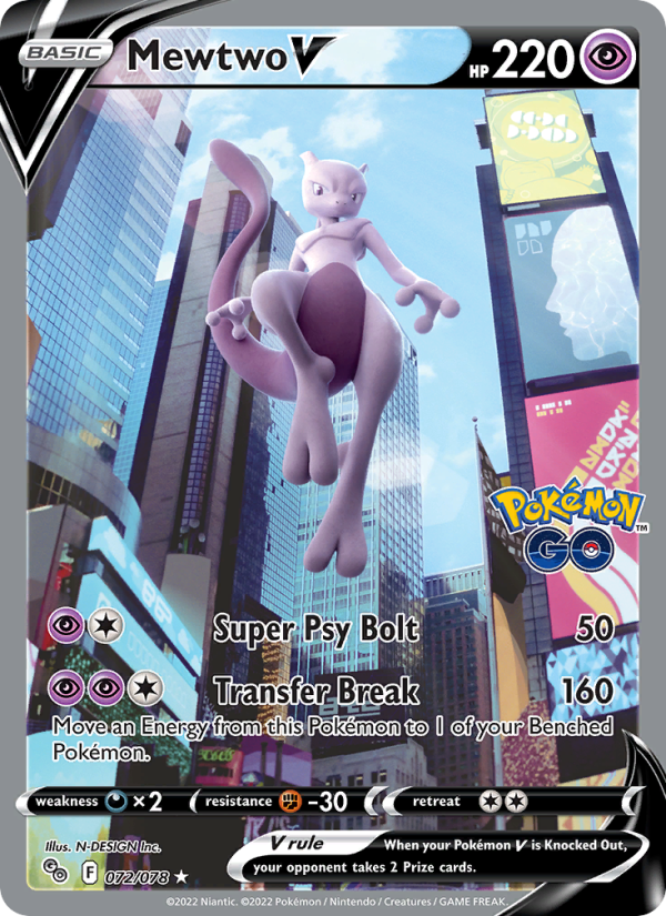 Image for card Mewtwo V