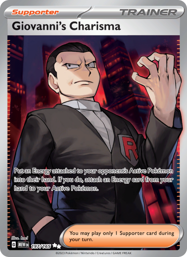 Image for card Giovanni's Charisma