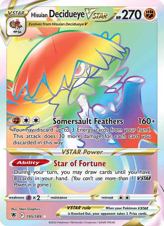 Image for card Hisuian Decidueye VSTAR
