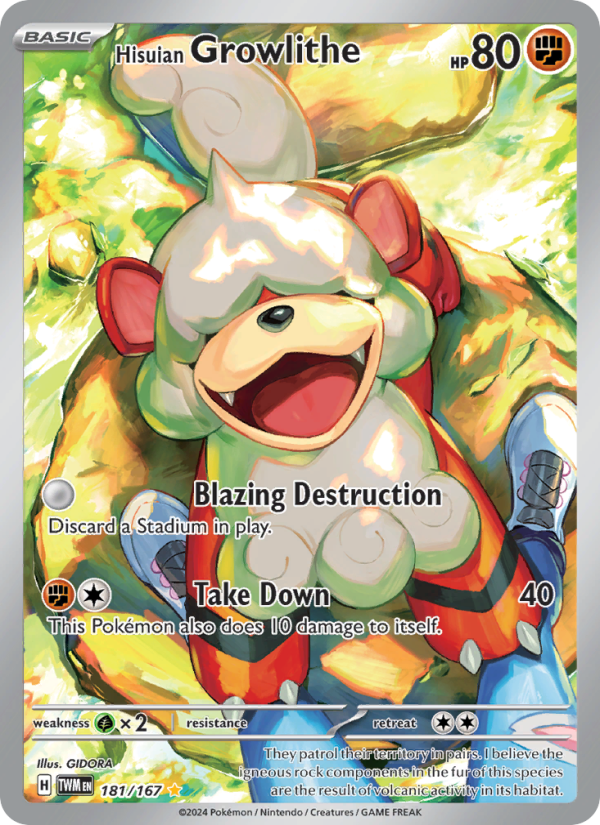 Image for card Hisuian Growlithe