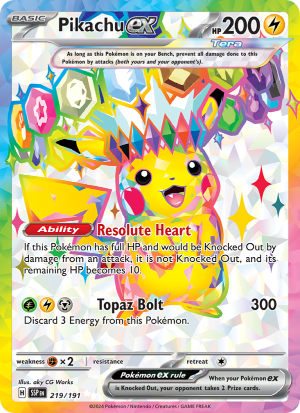 Image for card Pikachu ex