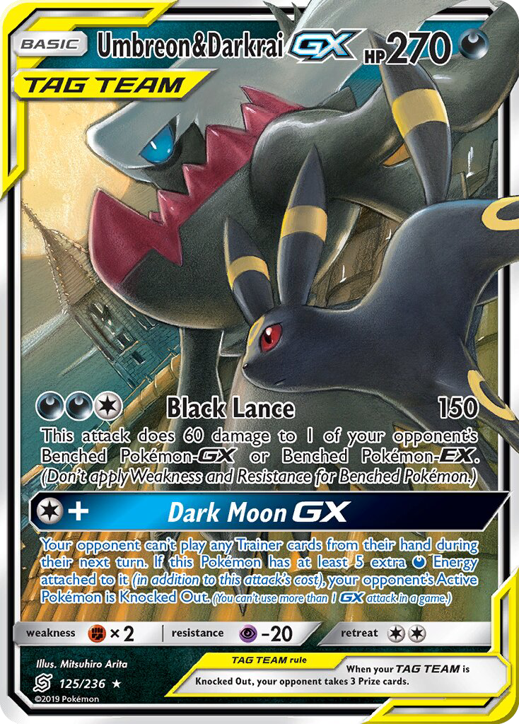 Image for card Umbreon & Darkrai GX