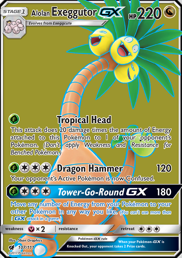 Image for card Alolan Exeggutor GX